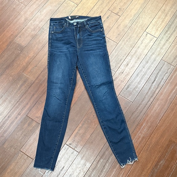 Kut from the Kloth Denim - Kut from the Kloth Deep Indigo Skinny Jeans